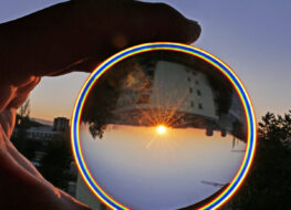 010 - regenbogen aus glas